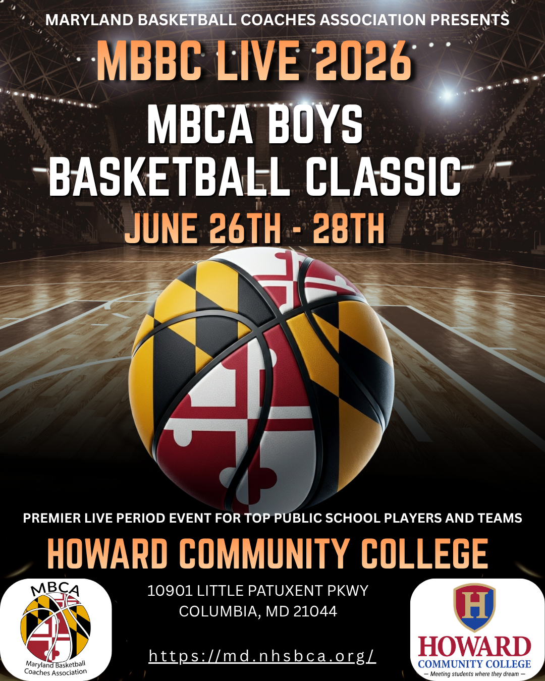 MBBC Live 2026 Save The Date Flier